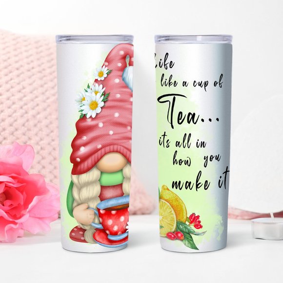 Other - Gnome 20oz Tumbler, Gift Set, Farmhouse Travel Mug